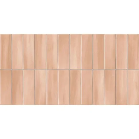Sklep płytki flizy glazura GAYAFORES Deco Allure Rose Cegiełka Błyszcząca 32x62,5 30x60 różowa