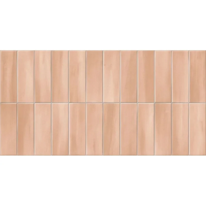 Sklep płytki flizy glazura GAYAFORES Deco Allure Rose Cegiełka Błyszcząca 32x62,5 30x60 różowa