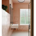 Sklep płytki flizy glazura GAYAFORES Deco Allure Rose Cegiełka Błyszcząca 32x62,5 30x60 różowa