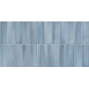 Sklep płytki flizy glazura niebieska GAYAFORES Deco Allure Blue Cegiełka Błyszcząca 32x62,5 30x60