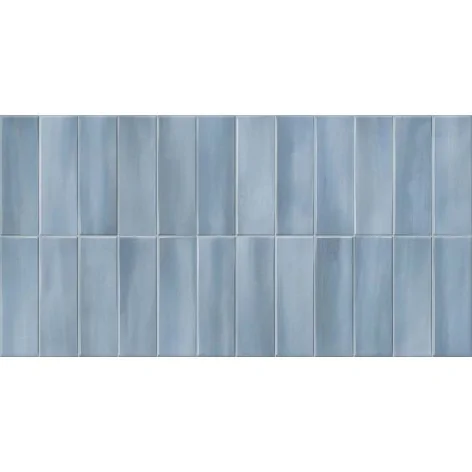Sklep płytki flizy glazura niebieska GAYAFORES Deco Allure Blue Cegiełka Błyszcząca 32x62,5 30x60