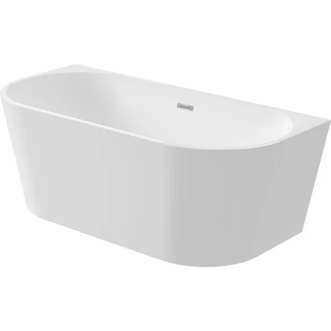 KDS 016W 5907650830818 DEANTE Silia Wanna Akrylowa Przyścienna/Wolnostojąca - 160 cm KDS_016W
