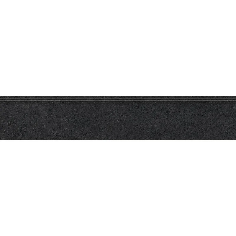 5900199274259 sklep płytki TUBĄDZIN Zimba Black STR Stopnica Podłogowa Mat. 29,8x159,8 30x160 ST-01-279-1598-0298-1-080