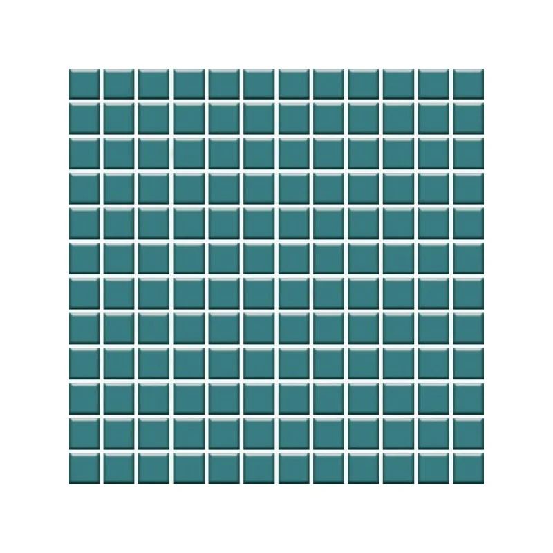 5904584186578 PARADYŻ Gamma Colours Turkusowa Mozaika Prasowana Połysk K.2,3x2,3 29,8x29,8 30x30 M-P-298X298-1-GAMO.TU---B