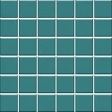 5904584186325 PARADYŻ Gamma Colours Turkusowa Mozaika Prasowana Mat. 4,8x4,8 29,8x29,8 30x30 M-P-298X298-1-GAMO.TU4--M