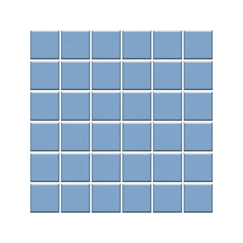 5904584186318 PARADYŻ Gammo Colours Niebieski Mozaika Prasowana Mat. K.4,8x4,8 29,8x29,8 30x30 M-P-298X298-1-GAMO.NI4--M