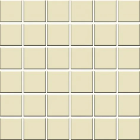 5904584186165 PARADYŻ Gammo Colours Waniliowy Mozaika Prasowana Mat. K.4,8x4,8 29,8x29,8 30x30 M-P-298X298-1-GAMO.WA4--M