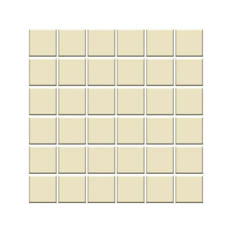 5904584186165 PARADYŻ Gammo Colours Waniliowy Mozaika Prasowana Mat. K.4,8x4,8 29,8x29,8 30x30 M-P-298X298-1-GAMO.WA4--M