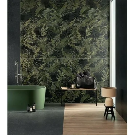 5900199245426 płytki wielkoformatowe XXL TUBĄDZIN Zimba Black STR Gres Rekt. Mat. 119,8x274,8 120x280 PP-01-279-2748-1198-1-058
