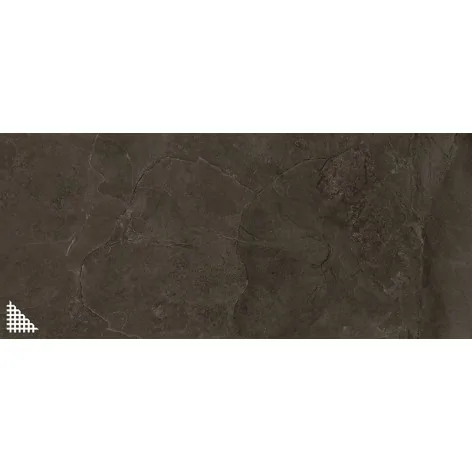 5900199274716 TUBĄDZIN Monolith Plus Grand Cave Brown STR Płytka Elewacyjna Gres Rekt. Mat. 119,8x274,8 120x280