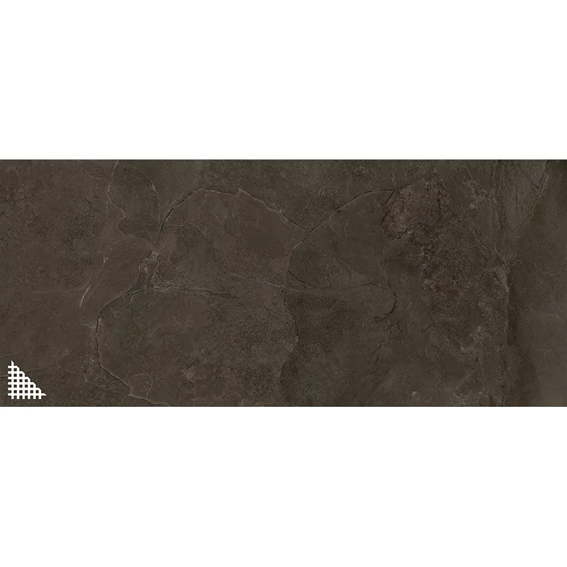 5900199274716 TUBĄDZIN Monolith Plus Grand Cave Brown STR Płytka Elewacyjna Gres Rekt. Mat. 119,8x274,8 120x280