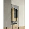 5900199275782 TUBĄDZIN Monolith Plus Cielo e Terra Grafite Płytka Elewacyjna Gres Rekt. Mat. 119,8x274,8 120x280
