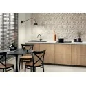 DOMINO (Tubądzin) Alabaster Shine White Mozaika ścienna 21x19 G1 MS-01-271-0210-0190-1-016 EAN 5900199043046