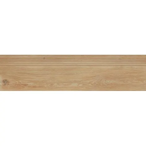 5904584184918 PARADYŻ (My Way) Heartwood Honey Stopnica Nacinana Struktura Mat. 29,8x119,8 30x120