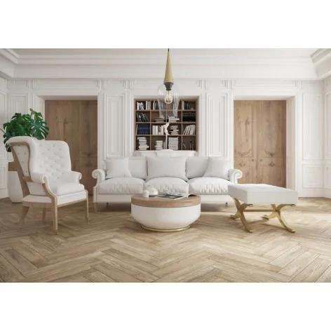 5902510808143 sklep płytki flizy drewnopodobne CERRAD Notta Sand Klinkier Mat. 11x60 drewniany parkiet podłoga