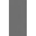 5902610562594 sklep płytki flizy terakota PARADYŻ Archicross Base Grey Stopnica Prasowana Gres Rekt. Mat. 29,8x59,8 30x60