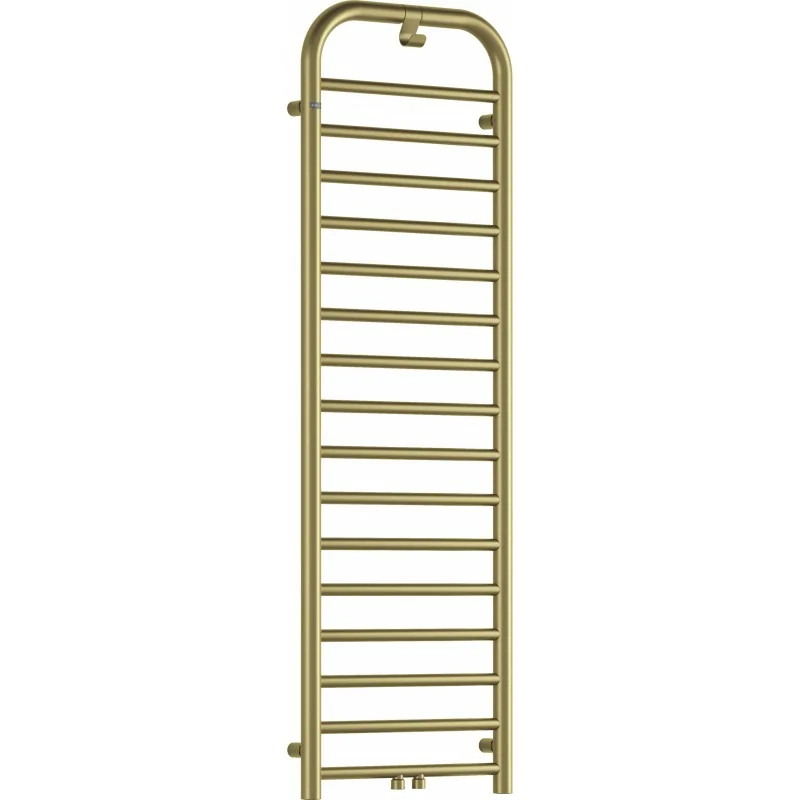 5907650871927 Sklep Baterie Armatura łazienkowa DEANTE Silia Grzejnik Łazienkowy Złoty Mat - Wysokość 157 cm AGI_RG51