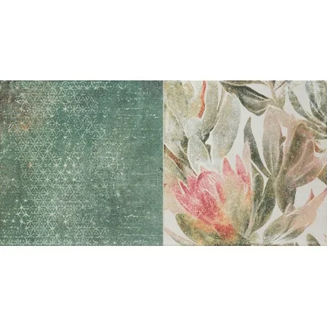 5903238056298 DOMINO (Tubądzin) Margot Flower A Dekor Ścienny Mat. 30,8x60,8 30x60 DS-02-585-0308-0608-1-011