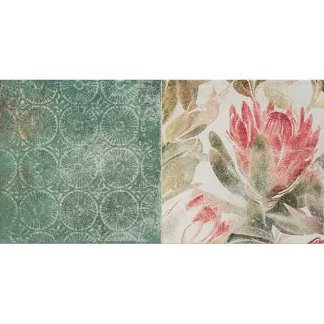 5903238056311 DOMINO (Tubądzin) Margot Flower C Dekor Ścienny Mat. 30,8x60,8 30x60 DS-02-585-0308-0608-1-013