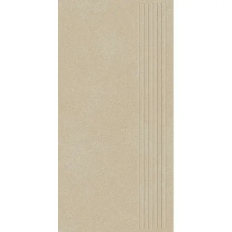 5902610562808 sklep PARADYŻ Archicross Base Beige Stopnica Prasowana Gres Rekt. Mat. 29,8x59,8 30x60 Q-R-298X598-1-ARCR.BESP