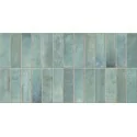 Sklep Płytki łazienkowe cegiełki ścienne GAYAFORES Deco Artis Green Cegiełka Błyszcząca 32x62,5 30x60 60x30