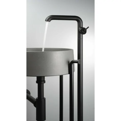 BQS N2KK 5907650870258 DEANTE Silia Bateria Umywalkowa Wolnostojąca Nero BQS_N2KK