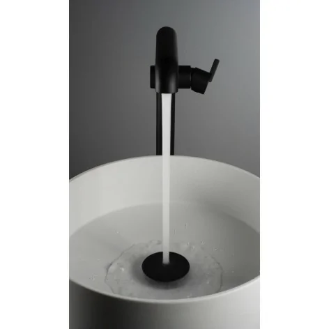BQS N2KK 5907650870258 DEANTE Silia Bateria Umywalkowa Wolnostojąca Nero BQS_N2KK