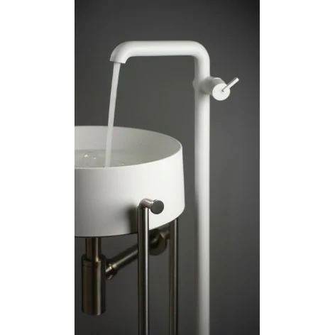 BQS A2KK 5907650870203 DEANTE Silia Bateria Umywalkowa Wolnostojąca Bianco BQS_A2KK