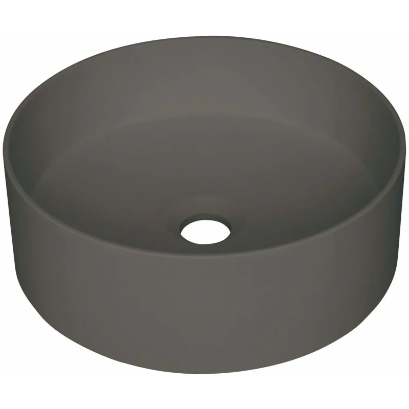 CQS TU4S 5907650813828 DEANTE Silia Umywalka Granitowa Nablatowa Antracyt Metalik CQS_TU4S