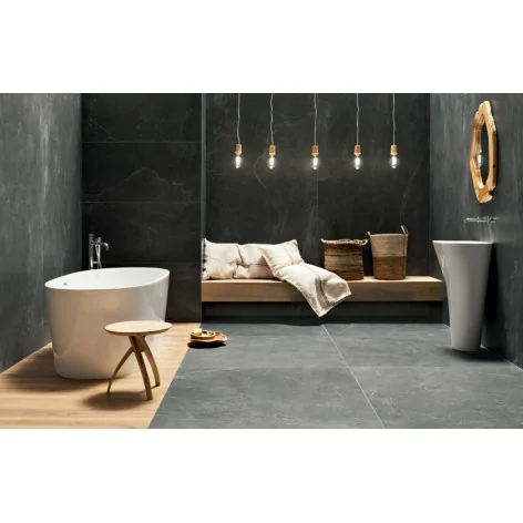 5900199246928 TUBĄDZIN Grand Cave Grey LAP Gres Rekt. Lappato 119,8x274,8 120x280 PP-01-218-2748-1198-1-191