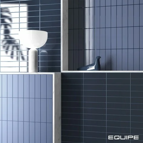 8435404955922 EQUIPE Costa Nova Banyan Blue EQ 28461 Płytka Ścienna Mat. 5x20 płytki cegiełki kafelki cegiełka hiszpańska