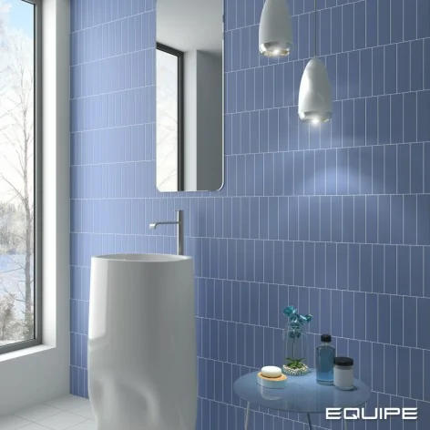 8435404955922 EQUIPE Costa Nova Banyan Blue EQ 28461 Płytka Ścienna Mat. 5x20 płytki cegiełki kafelki cegiełka hiszpańska