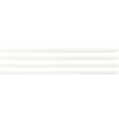 8435404956004 EQUIPE Costa Nova Praia White EQ 28469 Płytka Ścienna Błyszcząca 5x20 cegiełki cegiełka kafelki struktura 3d