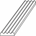 8435404956004 EQUIPE Costa Nova Praia White EQ 28469 Płytka Ścienna Błyszcząca 5x20 cegiełki cegiełka kafelki struktura 3d