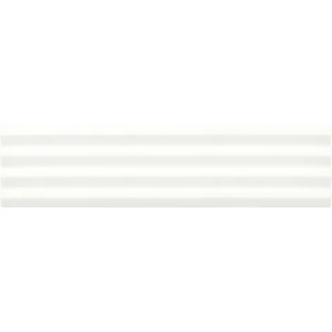 8435404956387 EQUIPE Costa Nova Praia White EQ 28507 Płytka Ścienna Mat. 5x20 cegiełki kafelki cegiełka struktura 3d