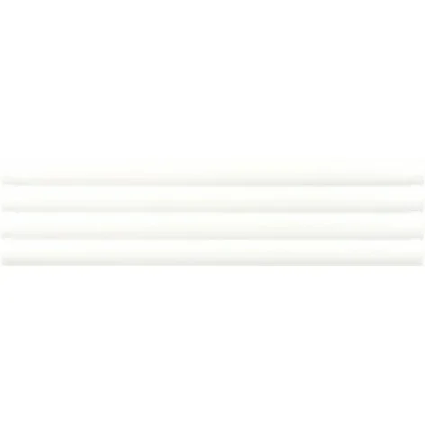 8435404956158 EQUIPE Costa Nova Onda White EQ 28484 Płytka Ścienna Błyszcząca 5x20 płytki cegiełki kafelki struktura 3d