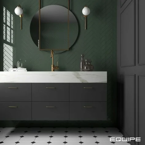 8435404955717 sklep płytki cegiełki EQUIPE Costa Nova Laurel Green EQ 28440 Płytka Ścienna Błyszcząca 5x20 GLOSSY hiszpańskie