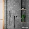 8435404950552 sklep płytki flizy gres EQUIPE Argile Dark EQ 27574 Płytka Cegiełka Matowa 10x10 hiszpańskie kafelki