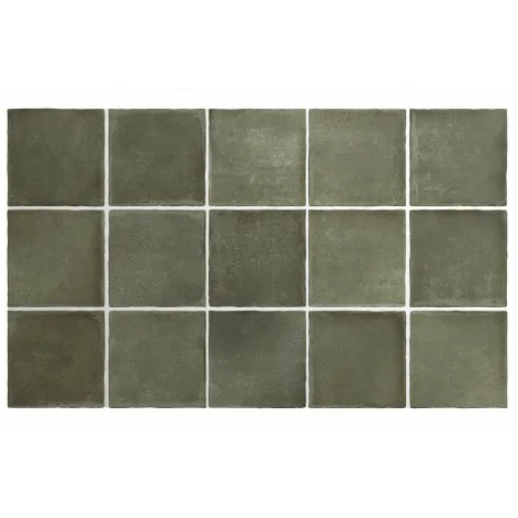 8435404950583 Sklep flizy płytki GRES EQUIPE Argile Khaki EQ 27577 Płytka Cegiełka Matowa 10x10 hiszpańskie kafelki
