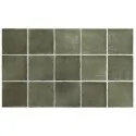 8435404950583 Sklep flizy płytki GRES EQUIPE Argile Khaki EQ 27577 Płytka Cegiełka Matowa 10x10 hiszpańskie kafelki