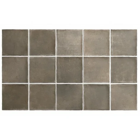 8435404950521 Sklep Płytki Flizy GRES EQUIPE Argile Cacao EQ 27571 Płytka Cegiełka Matowa 10x10 hiszpańskie kafelki