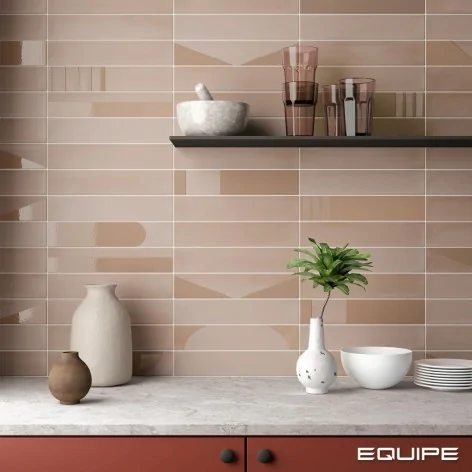 Sklep płytki flizy terakota GRES EQUIPE Wadi Taupe EQ 30057 Cegiełka Mat. 6x30 cegiełki hiszpańskie kafelki 843508140065
