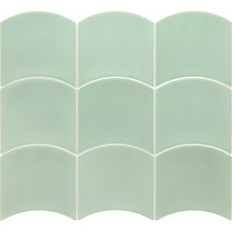 8435404959371 Sklep płytki flizy kafelki EQUIPE Wave Mint EQ 28836 Płytka Ścienna Cegiełka Połysk 12x12 hiszpańskie cegiełki