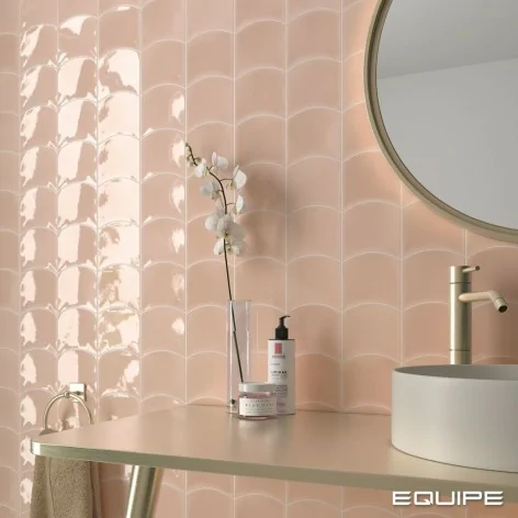 8435404959388 sklep płytki flizy EQUIPE Wave Primrose Pink EQ 28837 Płytka Ścienna Cegiełka Połysk 12x12 hiszpańskie kafelki