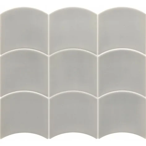 8435404959357 Sklep płytki flizy glazura EQUIPE Wave Grey Owl EQ 28834 Płytka Ścienna Cegiełka Połysk 12x12 hiszpańskie