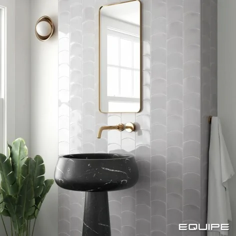 8435404959357 Sklep płytki flizy glazura EQUIPE Wave Grey Owl EQ 28834 Płytka Ścienna Cegiełka Połysk 12x12 hiszpańskie
