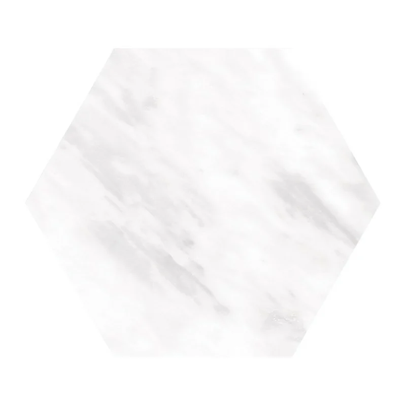 8435404932978 Sklep Płytki flizy terakota EQUIPE Bardiglio Hexagon Light EQ 23769 Gres Mat. 17,5x20 marmurowe kamieniopodobne