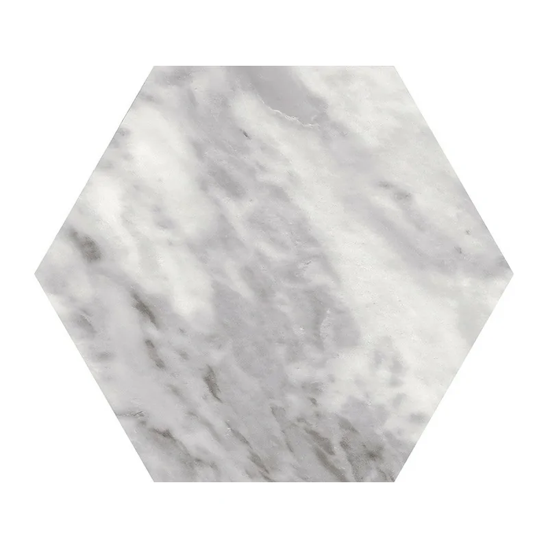 8435404932947 Sklep płytki flizy terakota EQUIPE Bardiglio Hexagon Dark EQ 23770 Gres Mat. 17,5x20 kamień marmur