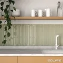 8435081411766 sklep płytki flizy glazura EQUIPE Vitral Axis Olive EQ 31157 Cegiełka Błyszcząca 5x40 hiszpańskie kafelki