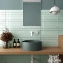 8435081411711 sklep płytki flizy kafelki EQUIPE Vitral Axis Mint EQ 31152 Cegiełka Błyszcząca 5x40 hiszpańskie cegiełki